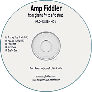 Amp Fiddler CDR Find My Way EP label